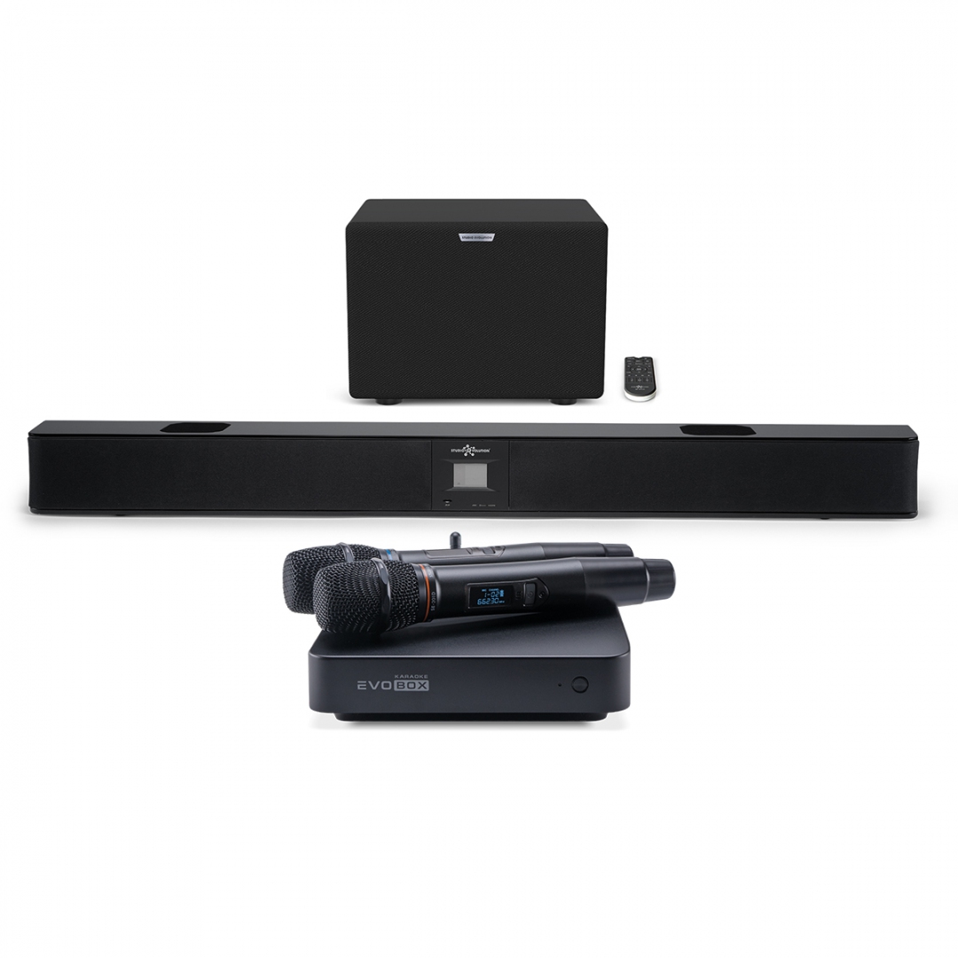 караоке-комплект EVOBOX Plus + EvoSound Bar (саундбар с караоке) в Мурманске