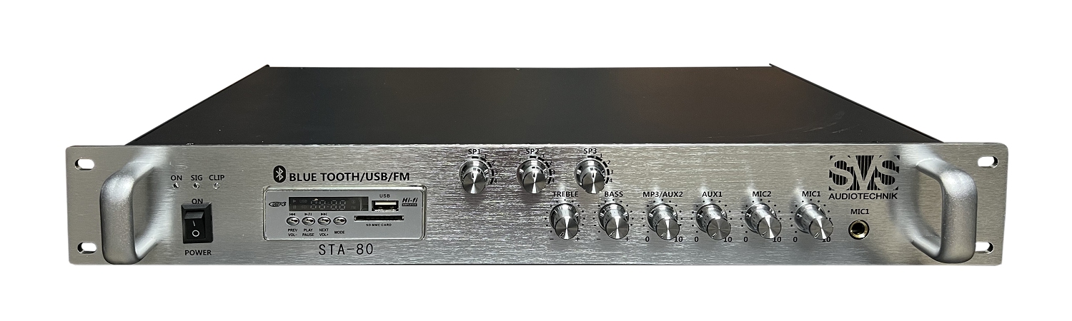 SVS Audiotechnik STA-80 Микшер-усилитель для систем Public Address в Мурманске